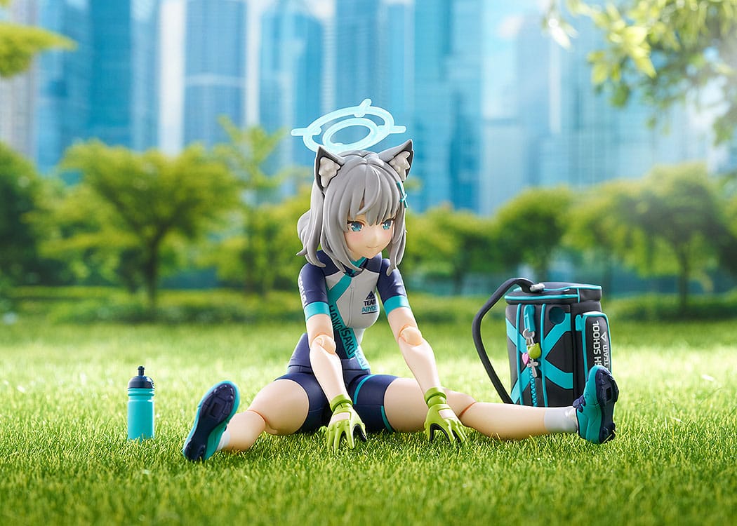 Blue Archive - Shiroko Sunaookami - Cycling DX Edition Figma figure (Max Factory)