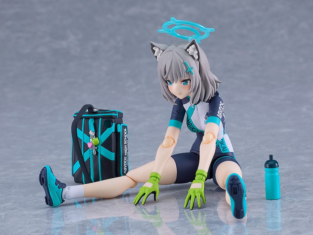 Blue Archive - Shiroko Sunaookami - Cycling DX Edition Figma figure (Max Factory)