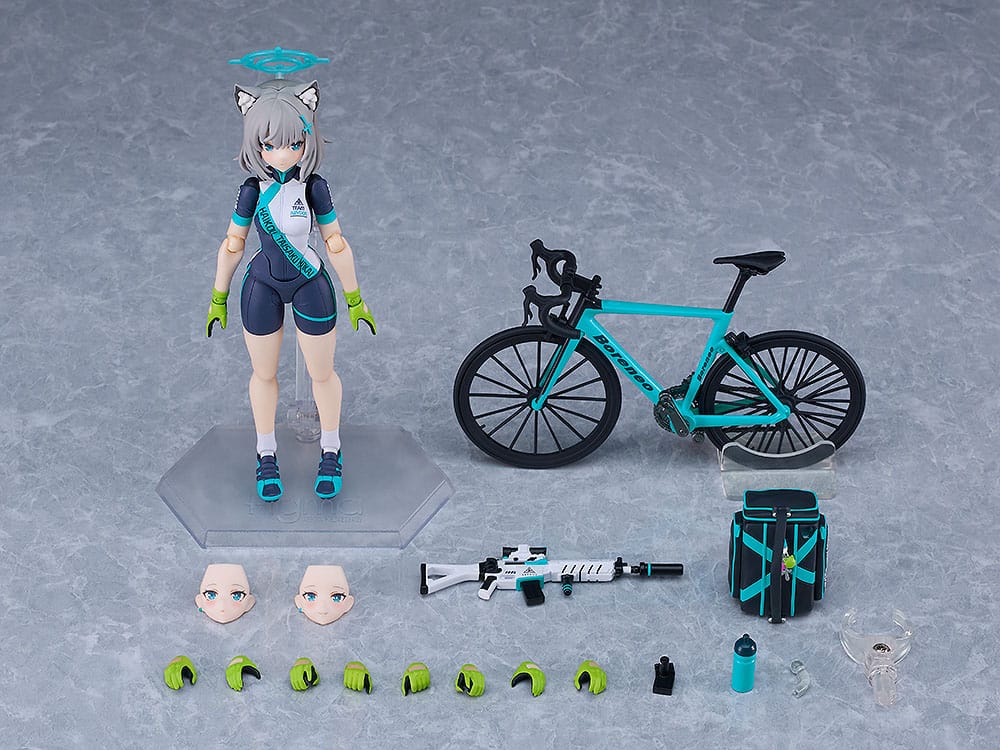 Blue Archive - Shiroko Sunaookami - Cycling DX Edition Figma figure (Max Factory)
