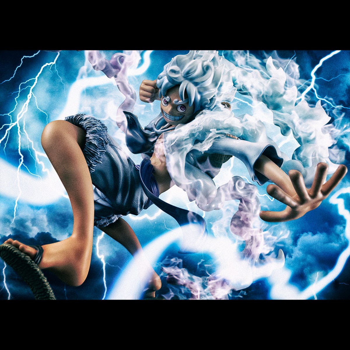 One Piece - Monkey D. Ruffy (Gear 5) - P.O.P. Portrait of Pirates WA-Maximum figure (Megahouse)