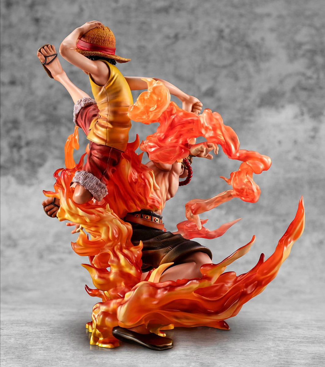 One Piece - Luffy & Ace - Bond Between Brothers 20th Limited Ver. - P.O.P. Portrait of Pirates Maximum figure (Megahouse)