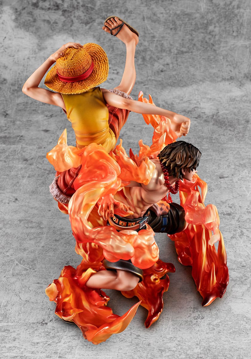 One Piece - Luffy & Ace - Bond Between Brothers 20th Limited Ver. - P.O.P. Portrait of Pirates Maximum figure (Megahouse)