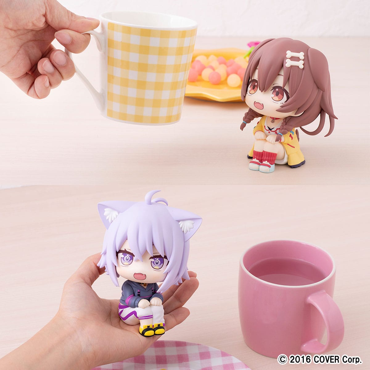 Hololive Production - Korone Inugami & Okayu Nekomata - Look Up figure (Megahouse)