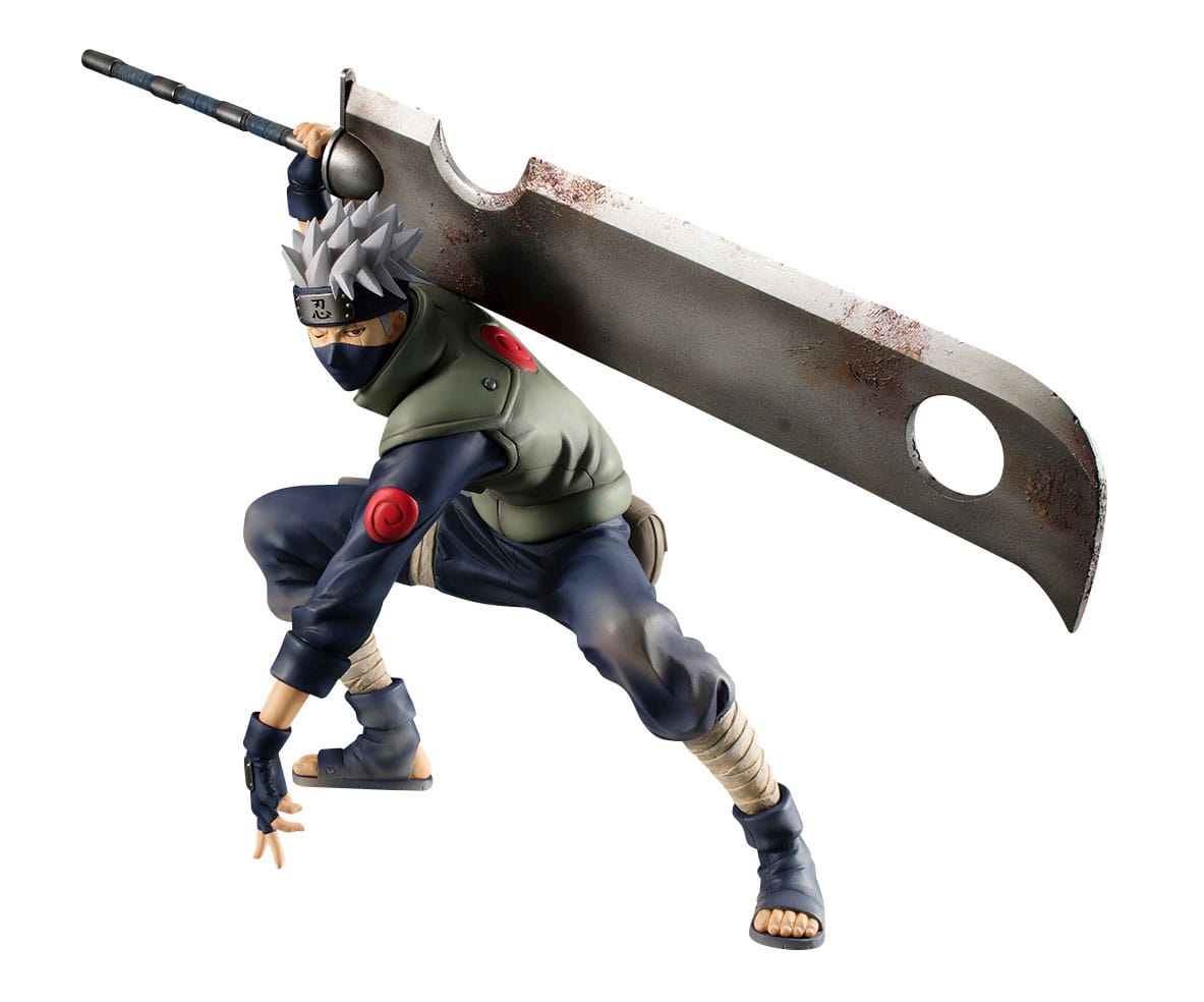 Naruto Shippuden - Kakashi Hatake - Great Ninja War 15th Anniversary Ver. G.E.M. Series Figur 1/8 (MegaHouse) (re-run)