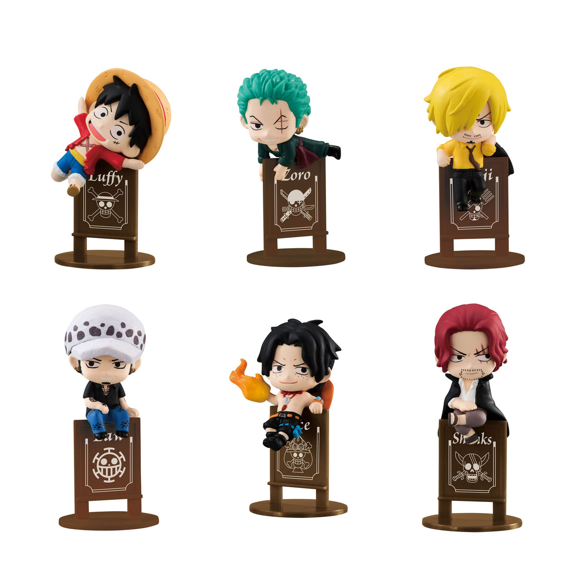 One Piece - Pirates Party Set - Ochatomo Series figures (Megahouse)