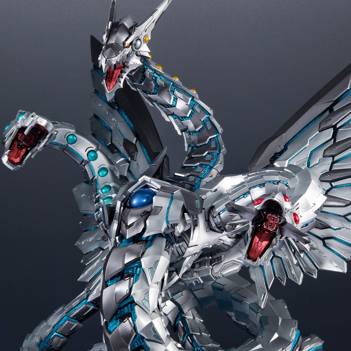 Yu-Gi-Oh! GX - Cyber final dragon (cyber end dragon) - Art Works Monsters figure (Megahouse)