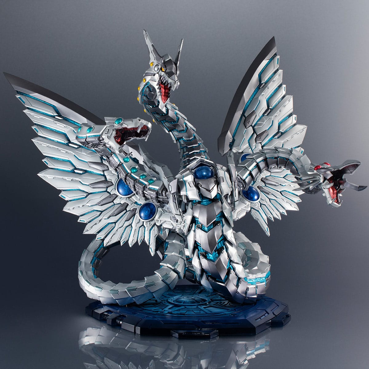 Yu-Gi-Oh! GX - Cyber final dragon (cyber end dragon) - Art Works Monsters figure (Megahouse)