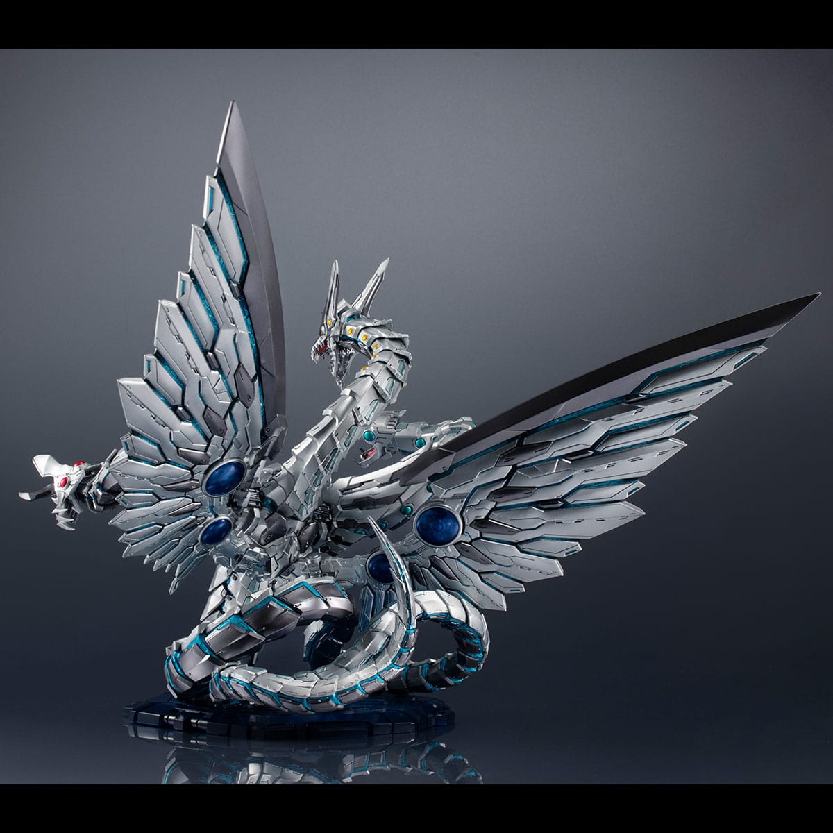 Yu-Gi-Oh! GX - Cyber final dragon (cyber end dragon) - Art Works Monsters figure (Megahouse)