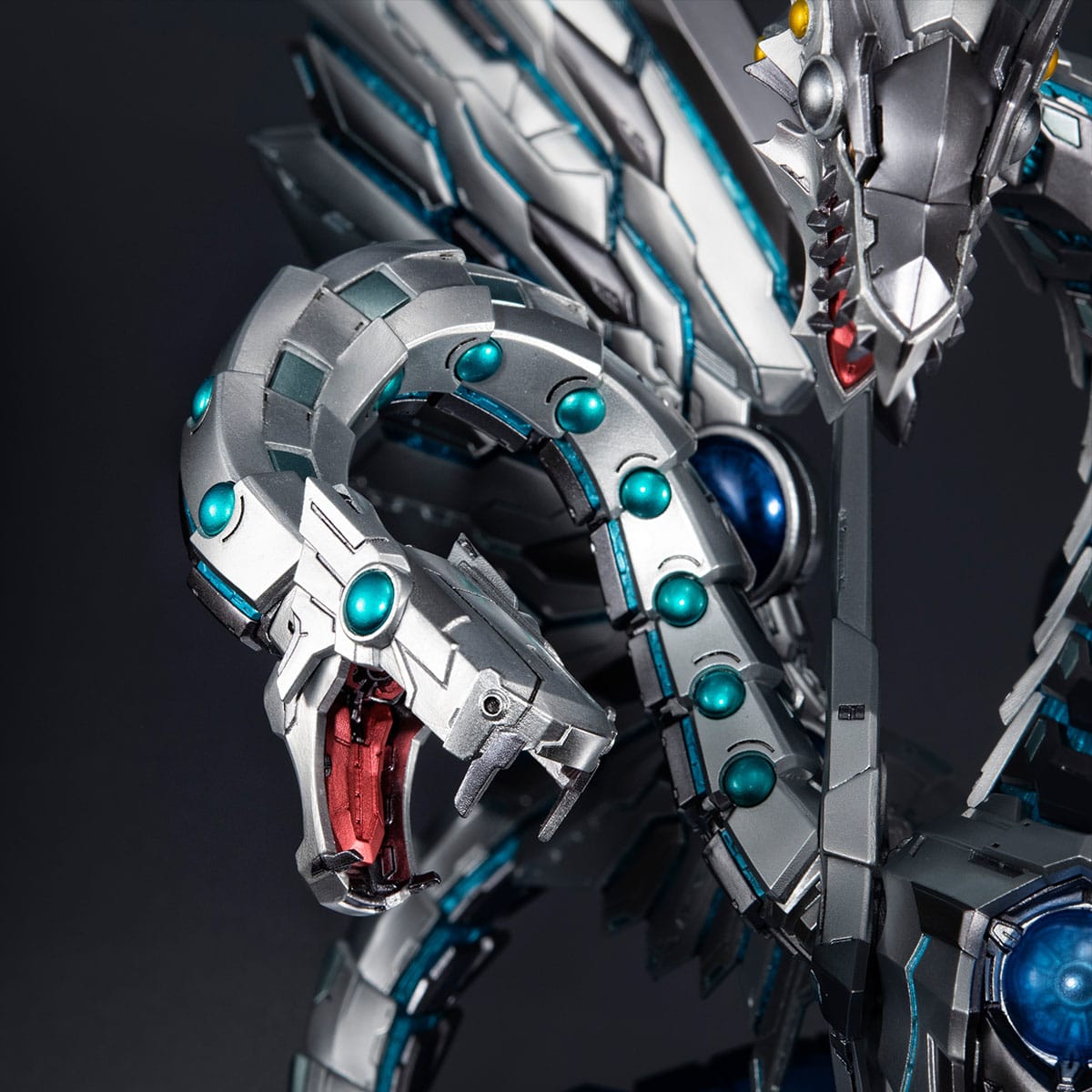 Yu-Gi-Oh! GX - Cyber final dragon (cyber end dragon) - Art Works Monsters figure (Megahouse)