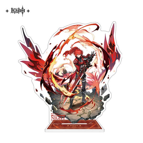 Gensin Impact - Diluc - Acryl phone stand (Mihoyo)