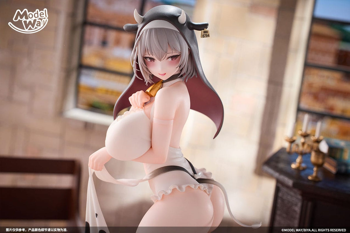 Original Character - Nyuugyuu Sister Ouko - Illustration by Biya figure 1/6 (Modelway)