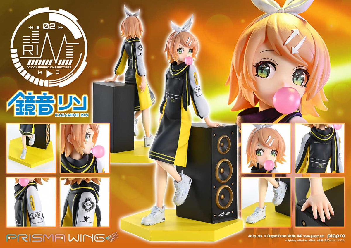 Vocaloid Piapro Characters - Kagamine Rin - Art by Lack - Prisma Wing figure 1/7 (Prime 1 Studio)
