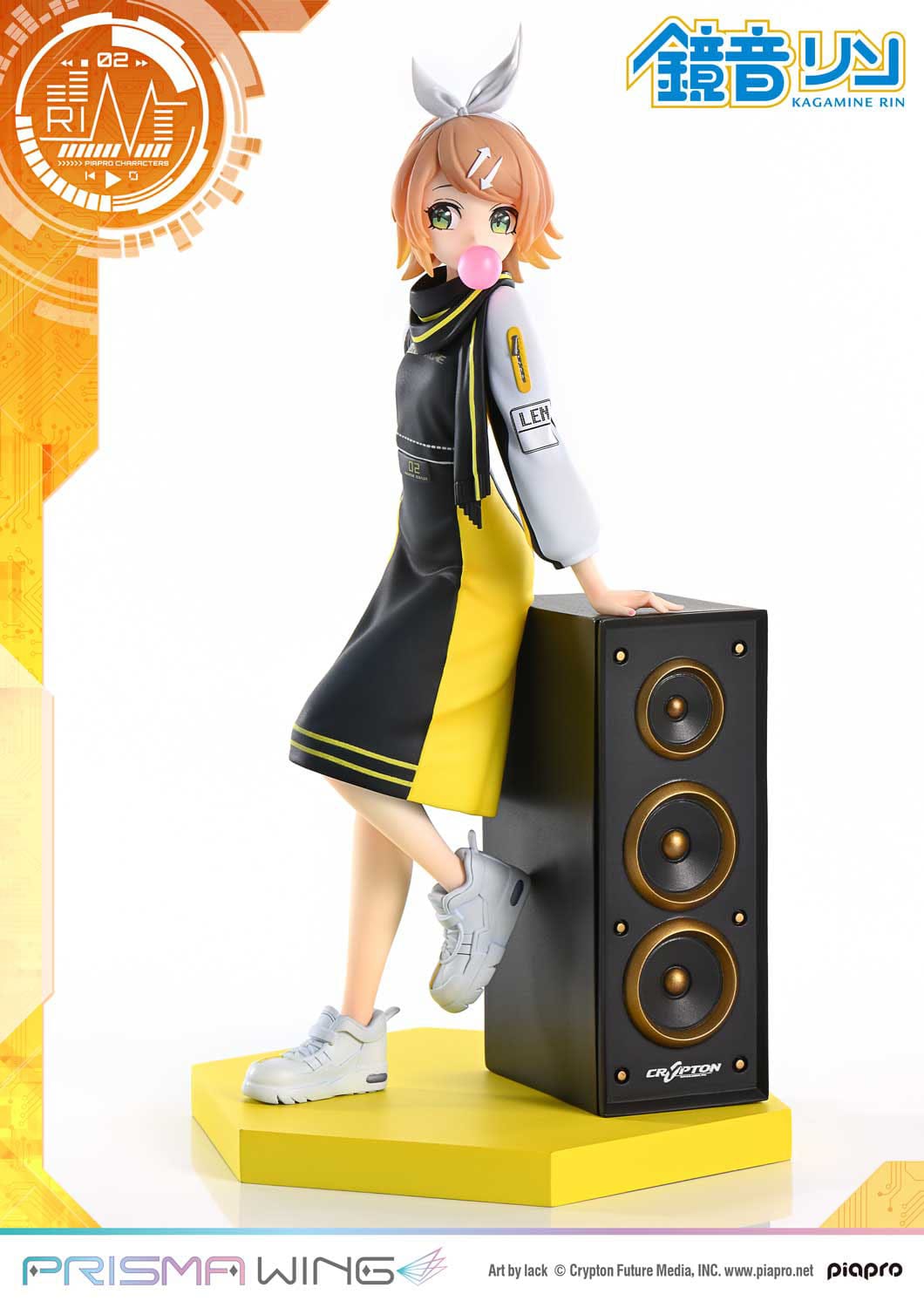 Vocaloid Piapro Characters - Kagamine Rin - Art by Lack - Prisma Wing figure 1/7 (Prime 1 Studio)