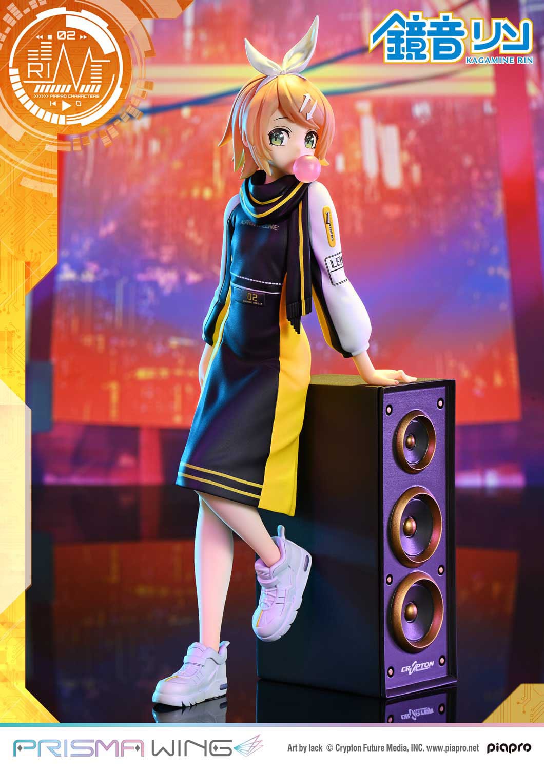 Vocaloid Piapro Characters - Kagamine Rin - Art by Lack - Prisma Wing figure 1/7 (Prime 1 Studio)