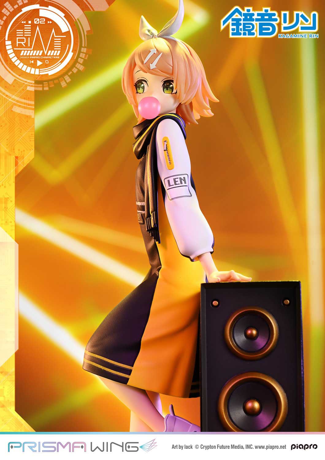 Vocaloid Piapro Characters - Kagamine Rin - Art by Lack - Prisma Wing figure 1/7 (Prime 1 Studio)
