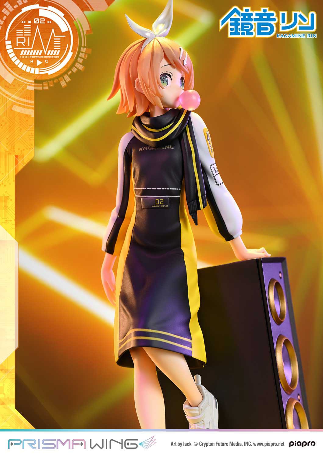 Vocaloid Piapro Characters - Kagamine Rin - Art by Lack - Prisma Wing figure 1/7 (Prime 1 Studio)