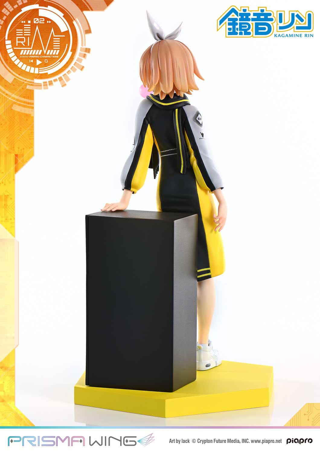 Vocaloid Piapro Characters - Kagamine Rin - Art by Lack - Prisma Wing figure 1/7 (Prime 1 Studio)