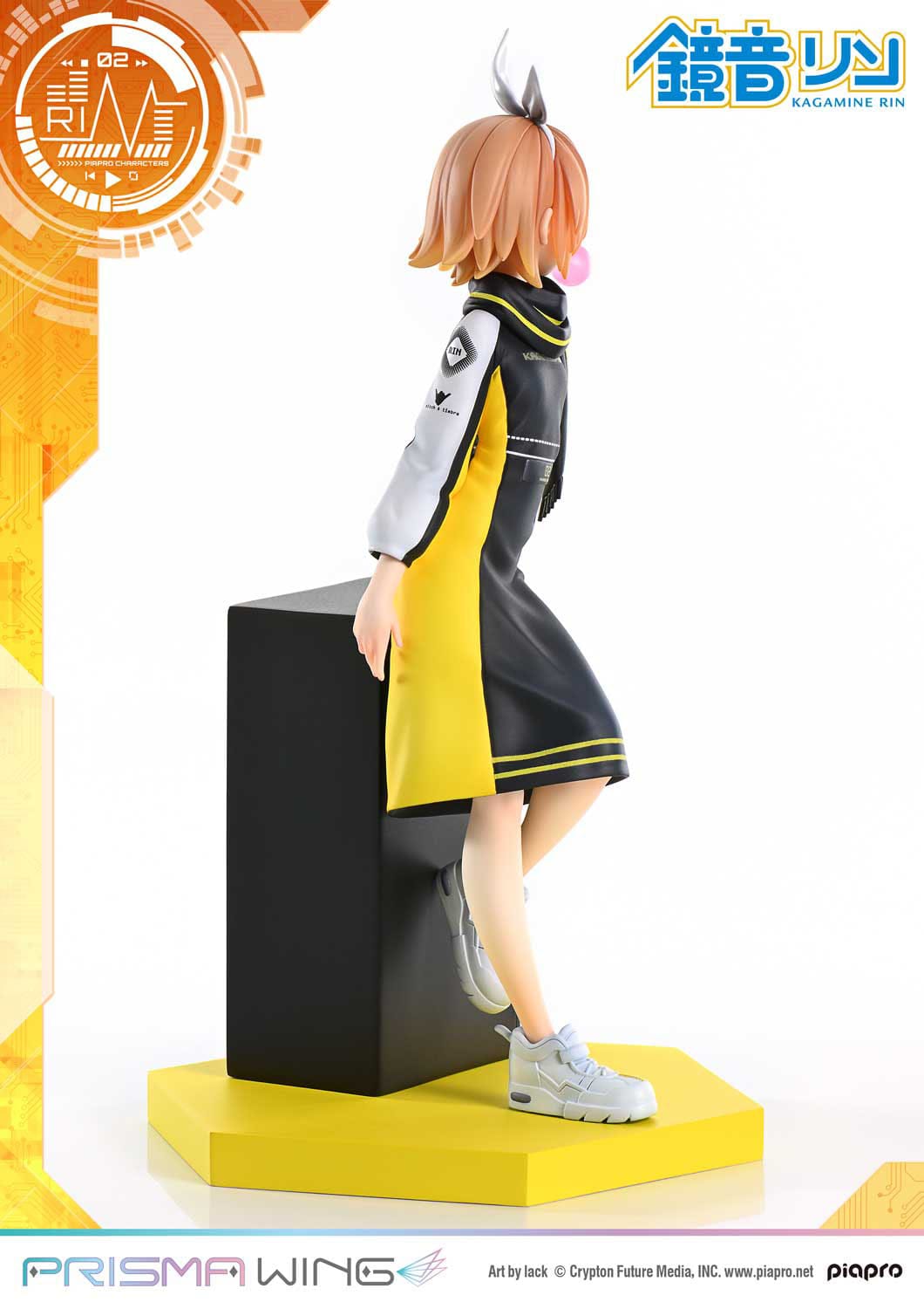 Vocaloid Piapro Characters - Kagamine Rin - Art by Lack - Prisma Wing figure 1/7 (Prime 1 Studio)