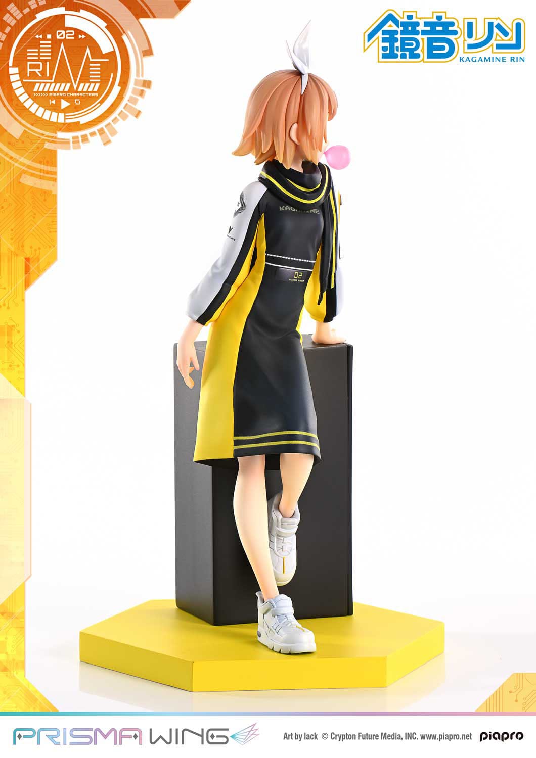 Vocaloid Piapro Characters - Kagamine Rin - Art by Lack - Prisma Wing figure 1/7 (Prime 1 Studio)