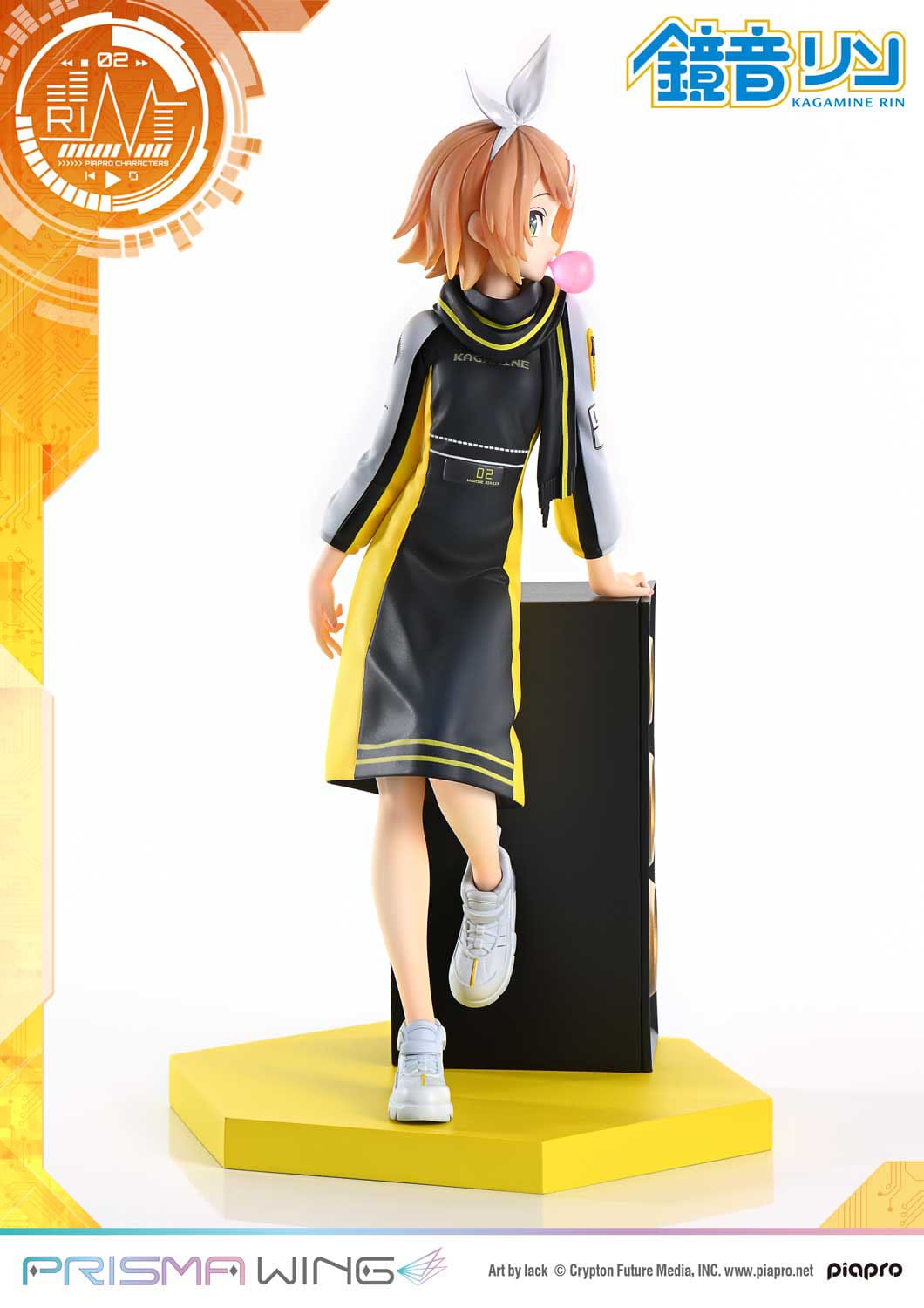 Vocaloid Piapro Characters - Kagamine Rin - Art by Lack - Prisma Wing figure 1/7 (Prime 1 Studio)