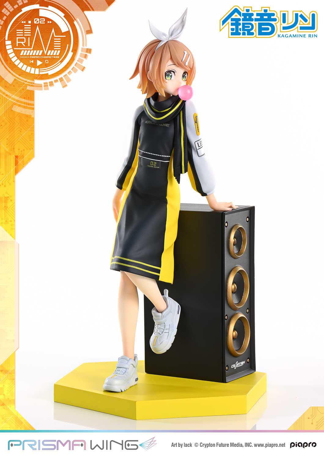 Vocaloid Piapro Characters - Kagamine Rin - Art by Lack - Prisma Wing figure 1/7 (Prime 1 Studio)