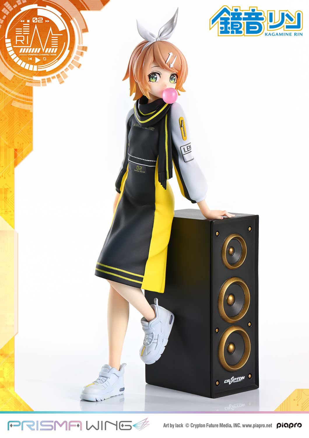 Vocaloid Piapro Characters - Kagamine Rin - Art by Lack - Prisma Wing figure 1/7 (Prime 1 Studio)