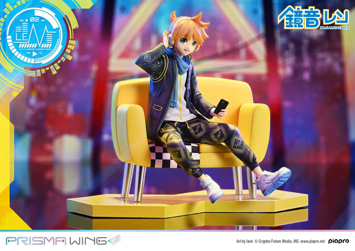 Vocaloid Piapro Characters - Kagamine Len - Art by lack - Prisma Wing Figur 1/7 (Prime 1 Studio)