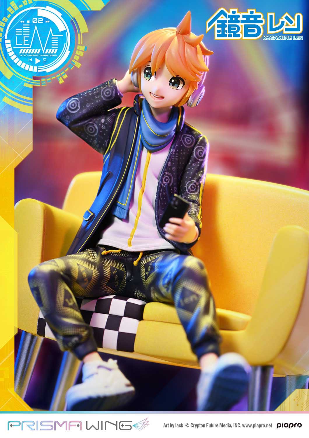 Vocaloid Piapro Characters - Kagamine Len - Art by lack - Prisma Wing Figur 1/7 (Prime 1 Studio)