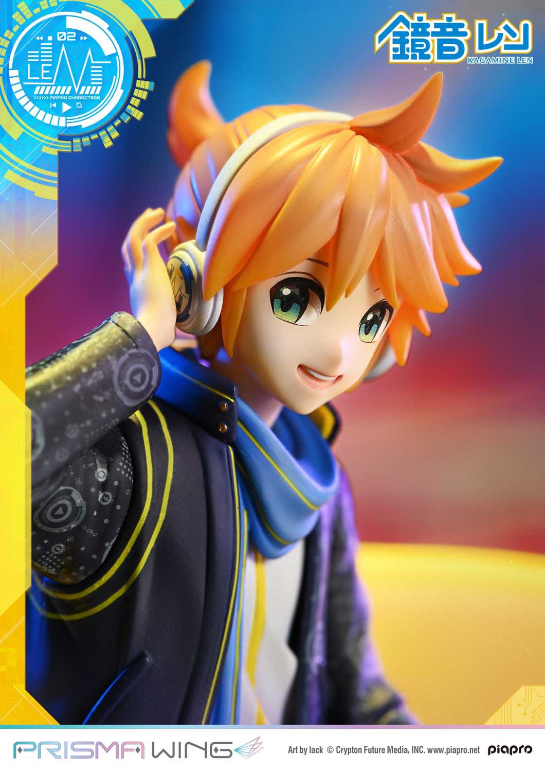 Vocaloid Piapro Characters - Kagamine Len - Art by lack - Prisma Wing Figur 1/7 (Prime 1 Studio)