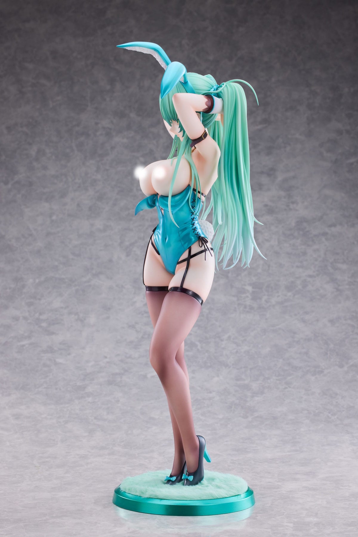 Original Character - Green Twin Tail Bunny -Chan - figure 1/4 (party look)