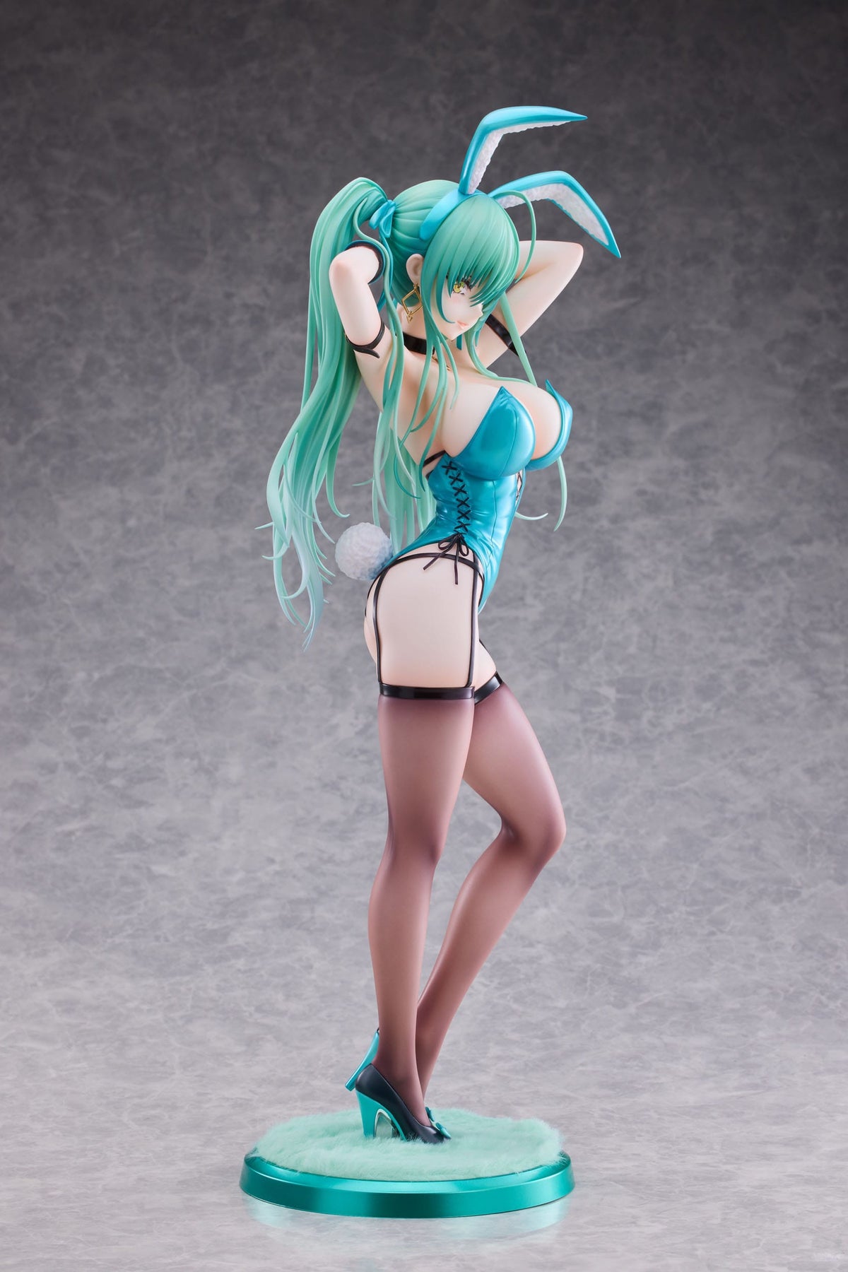 Original Character - Green Twin Tail Bunny -Chan - figure 1/4 (party look)