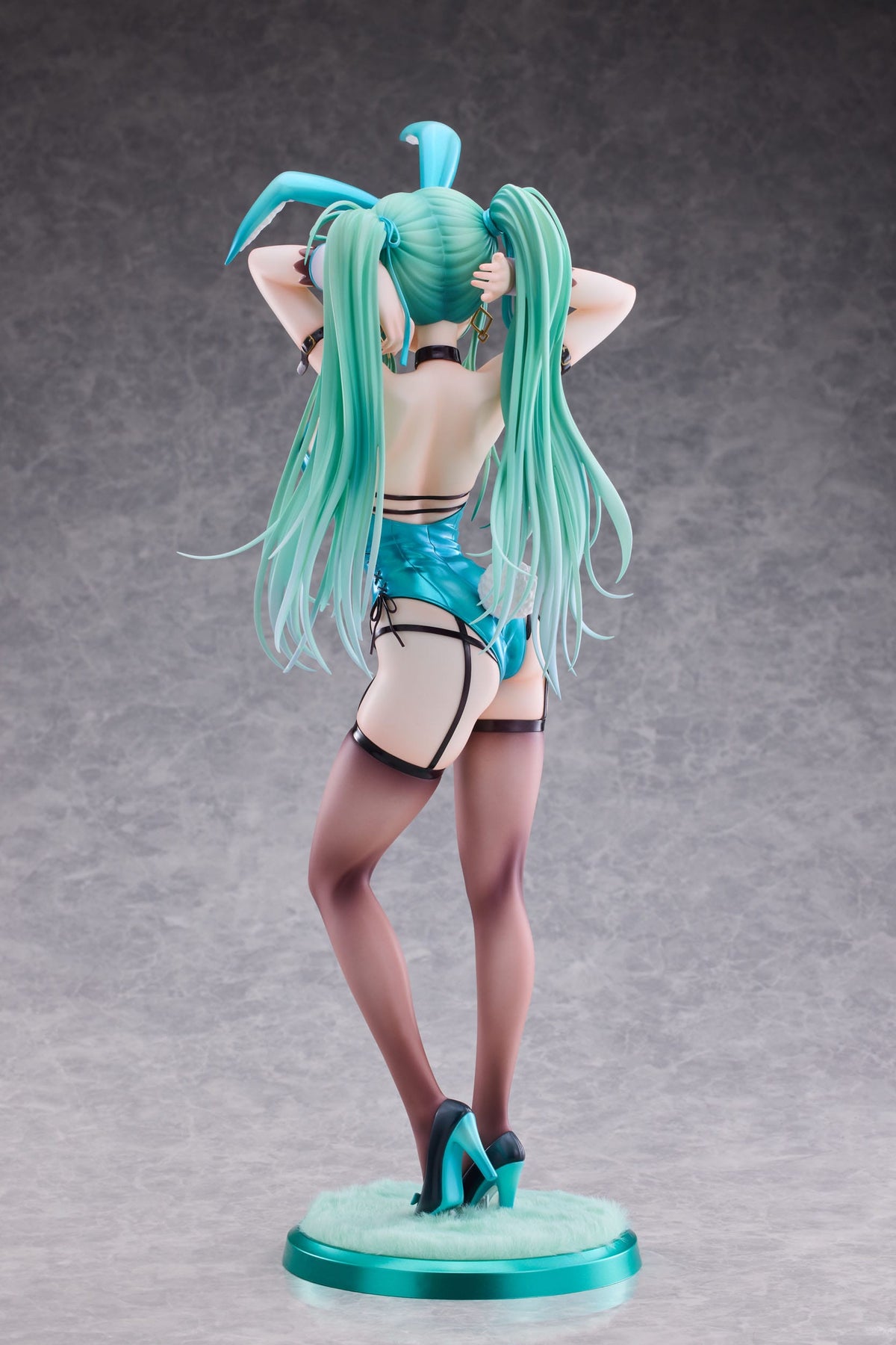 Original Character - Green Twin Tail Bunny -Chan - figure 1/4 (party look)