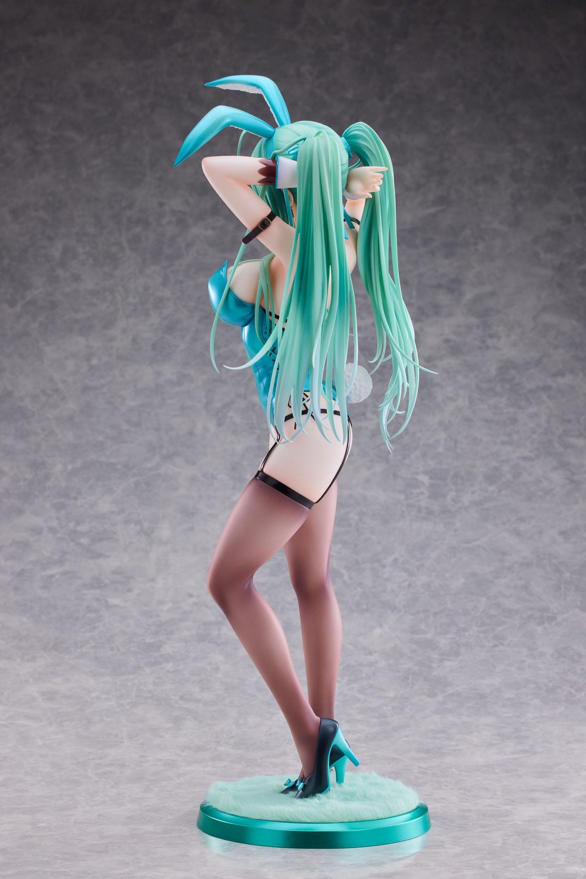 Original Character - Green Twin Tail Bunny -Chan - figure 1/4 (party look)