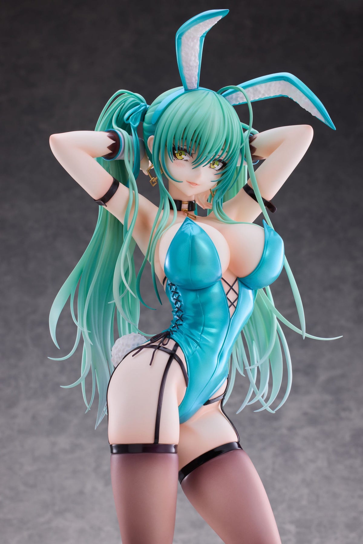 Original Character - Green Twin Tail Bunny -Chan - figure 1/4 (party look)