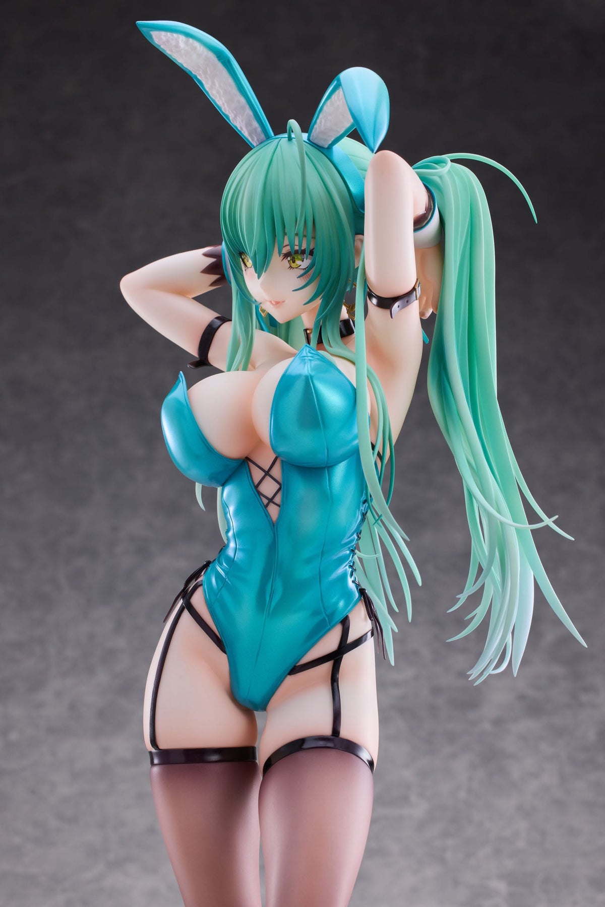 Original Character - Green Twin Tail Bunny -Chan - figure 1/4 (party look)