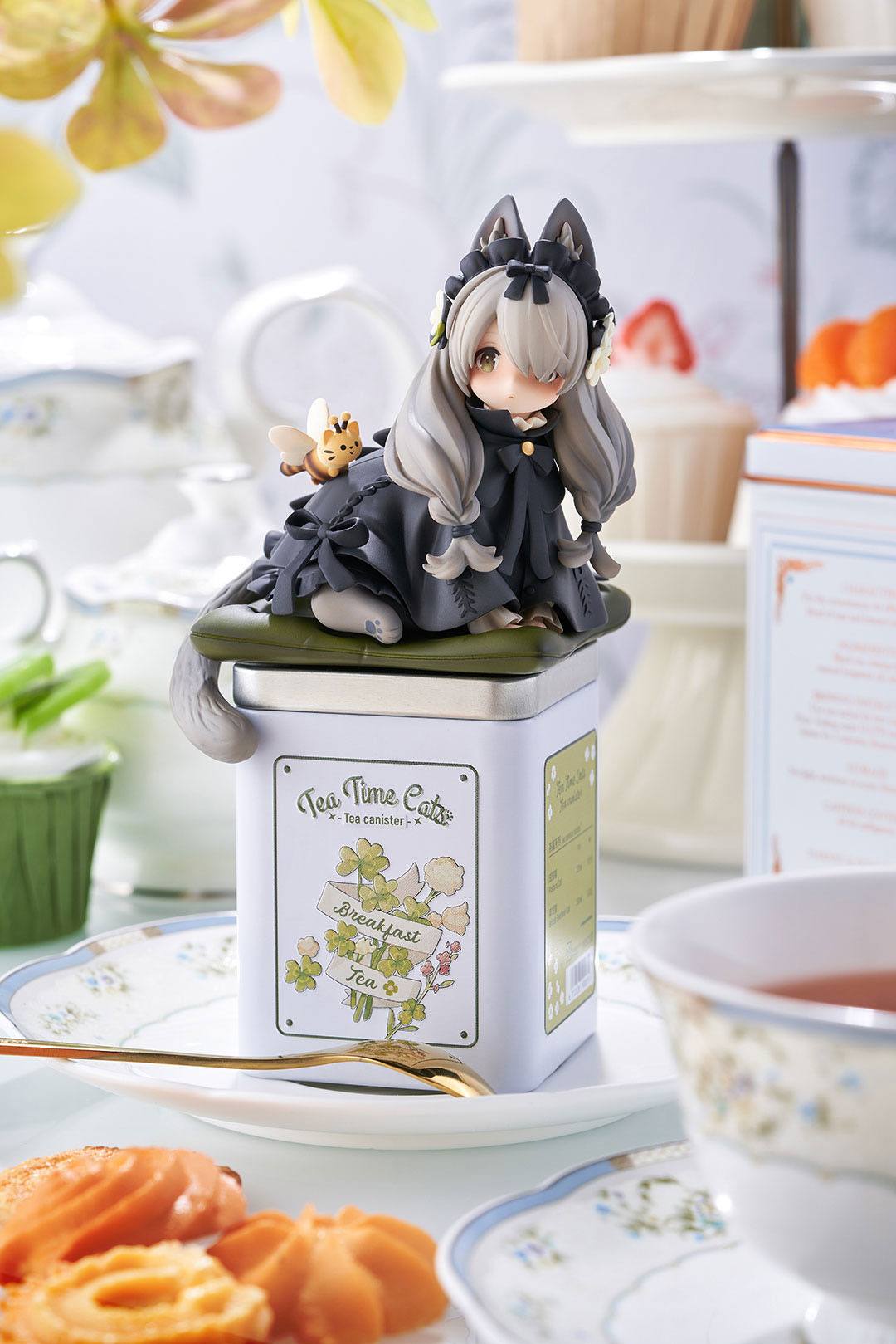 Decorated Life Collection - British Shorthair - Tea Time Cats figure (Ribose)