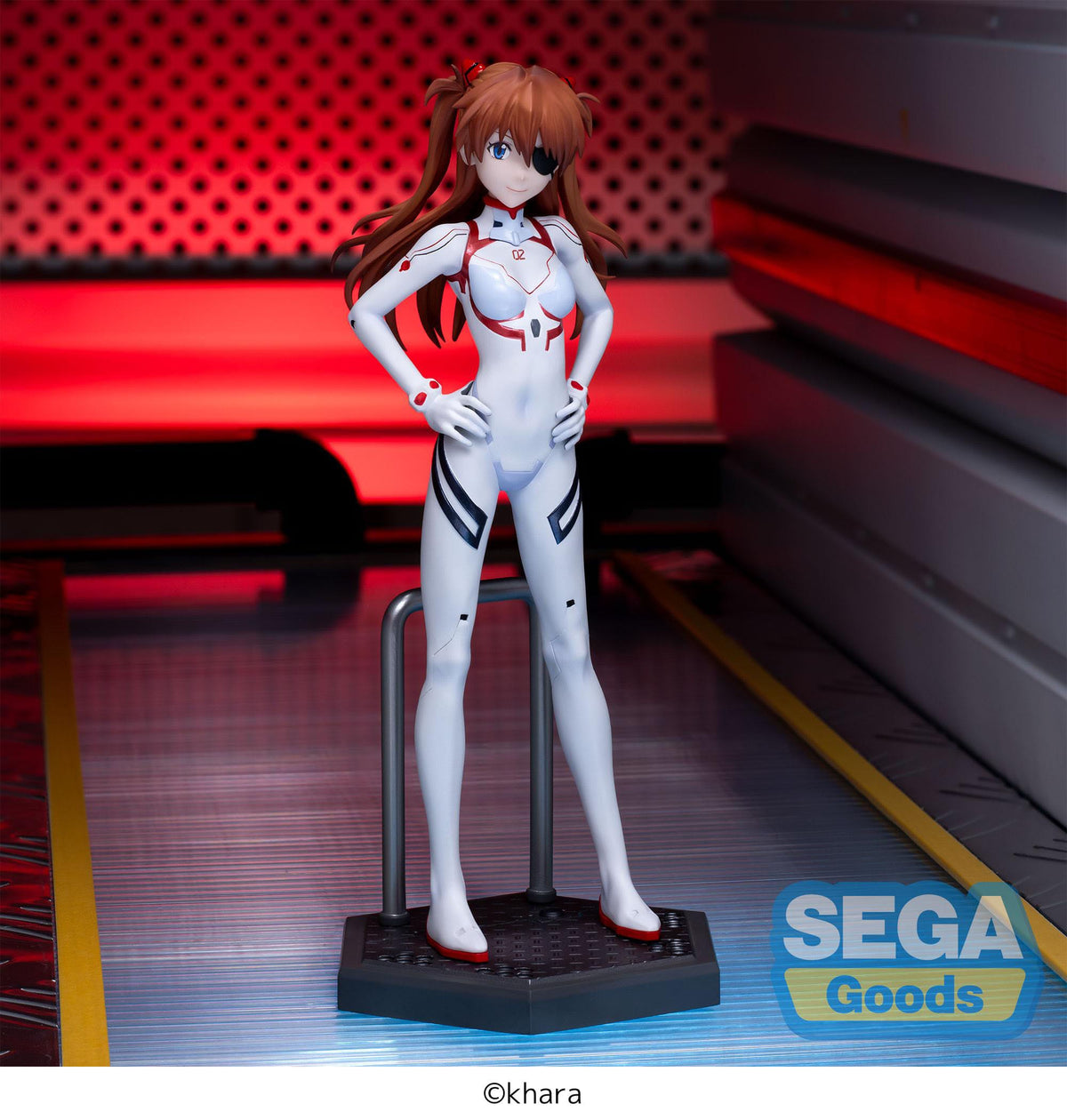 Evangelion: 3.0+1.0 Thrice Upon a Time - Asuka Shikinami Langley - White Plugsuit Luminasta Figur (SEGA)