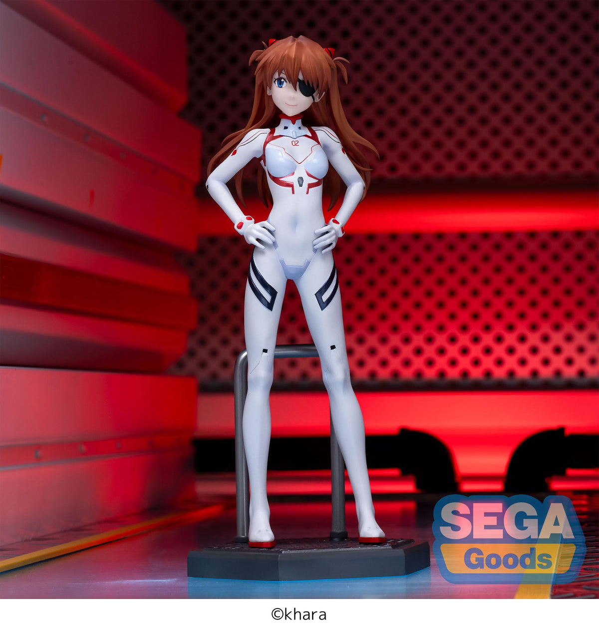 Evangelion: 3.0+1.0 Thrice Upon a Time - Asuka Shikinami Langley - White Plugsuit Luminasta Figur (SEGA)