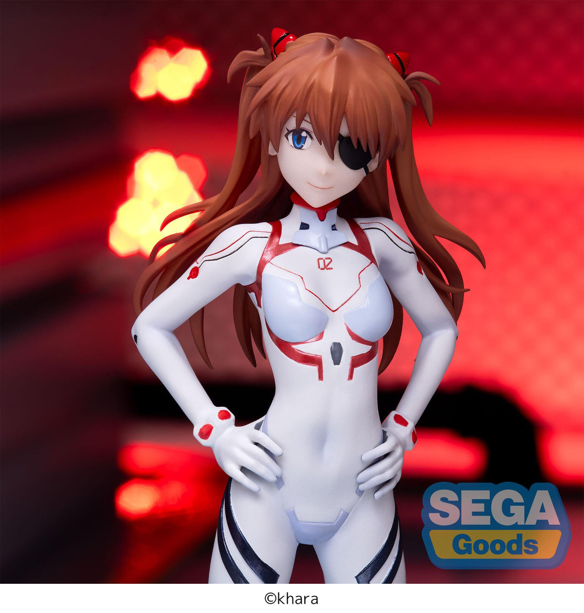 Evangelion: 3.0+1.0 Thrice Upon a Time - Asuka Shikinami Langley - White Plugsuit Luminasta Figur (SEGA)