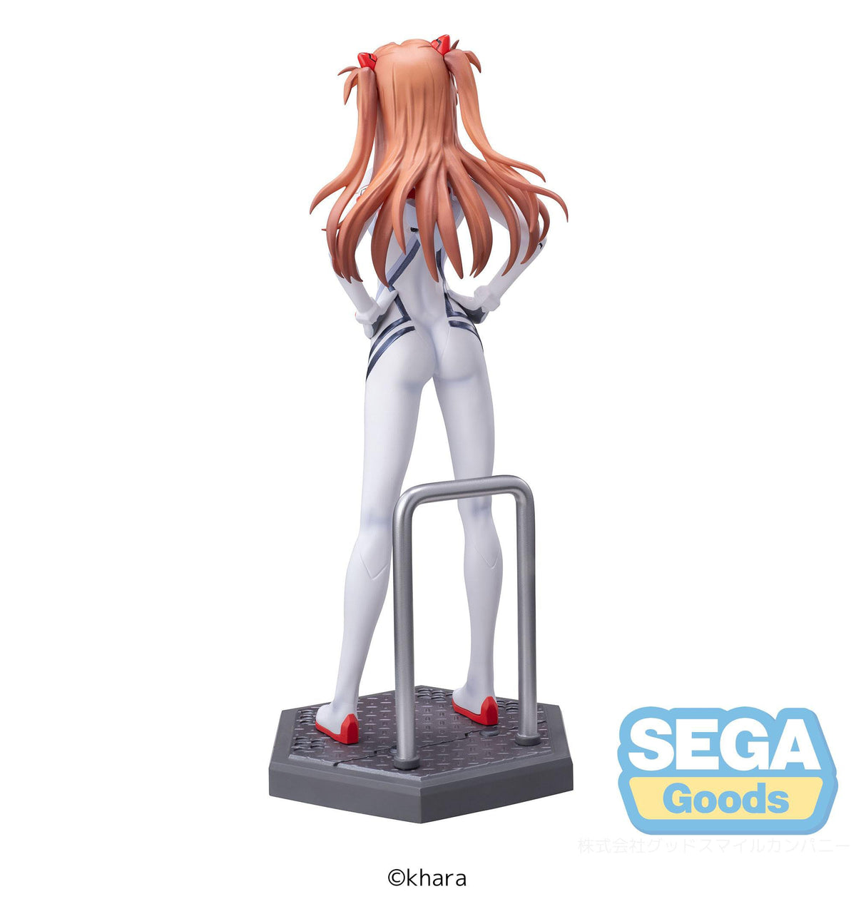 Evangelion: 3.0+1.0 Thrice Upon a Time - Asuka Shikinami Langley - White Plugsuit Luminasta Figur (SEGA)