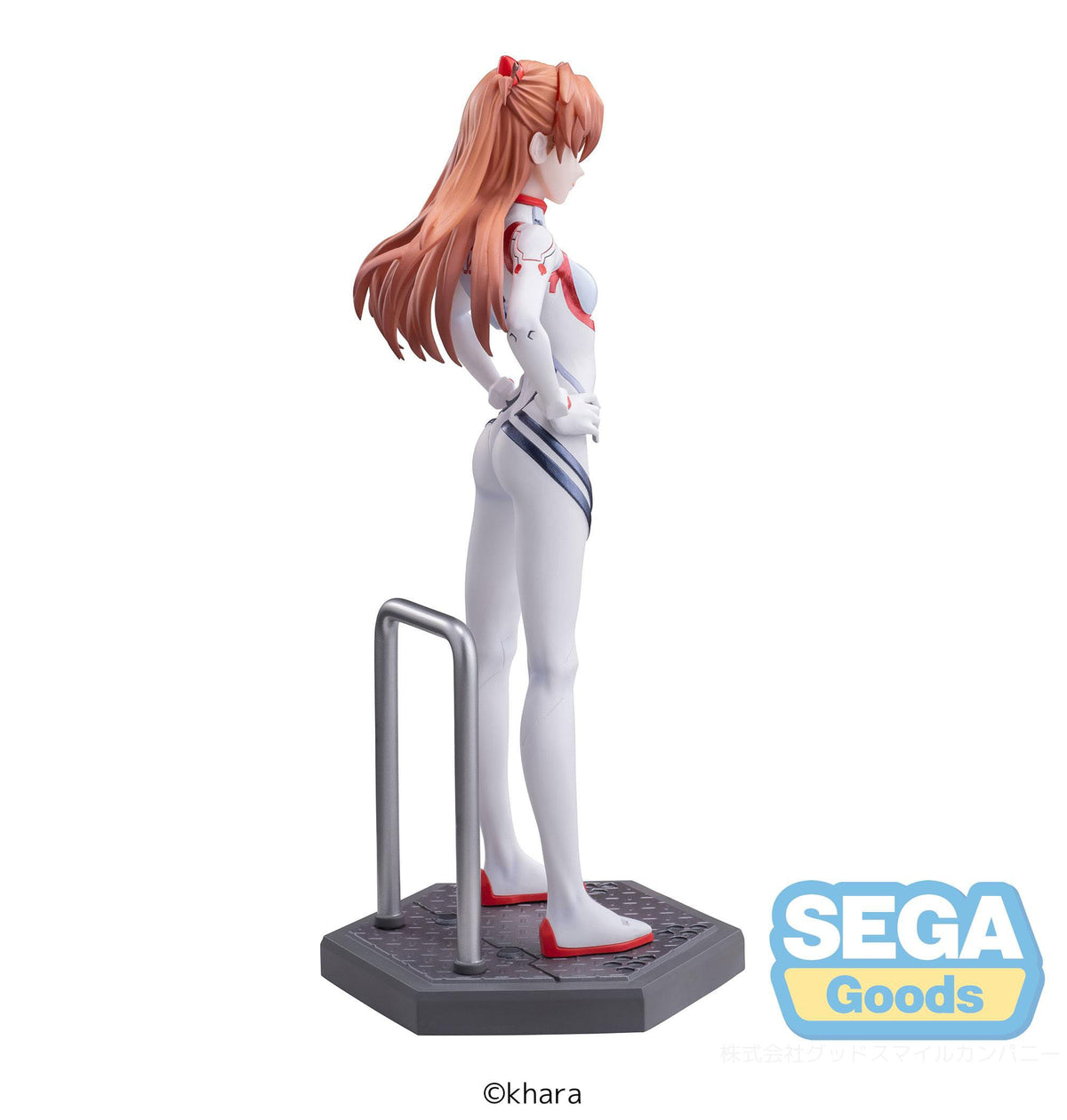Evangelion: 3.0+1.0 Thrice Upon a Time - Asuka Shikinami Langley - White Plugsuit Luminasta Figur (SEGA)