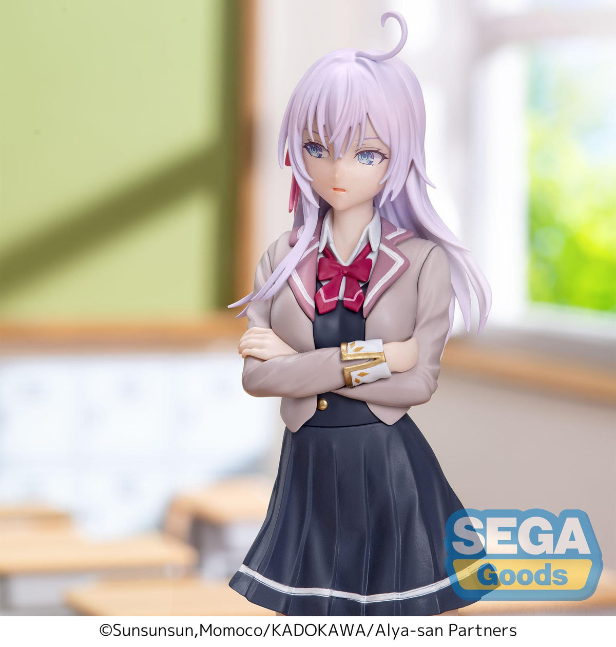 Alya Sometimes Hides Her Feelings in Russian - Alya - Uniform Luminasta Figur (SEGA)