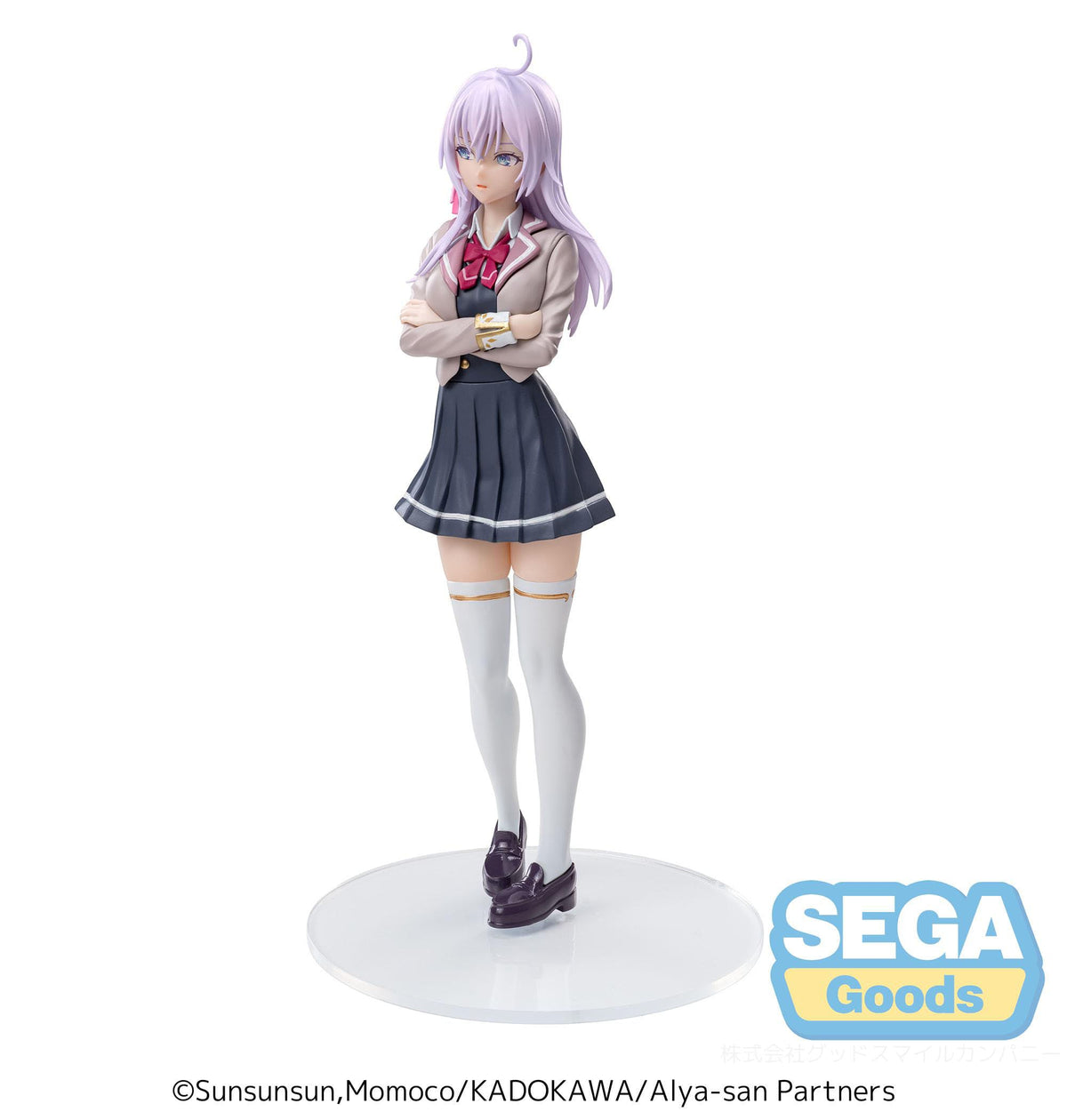 Alya Sometimes Hides Her Feelings in Russian - Alya - Uniform Luminasta Figur (SEGA)