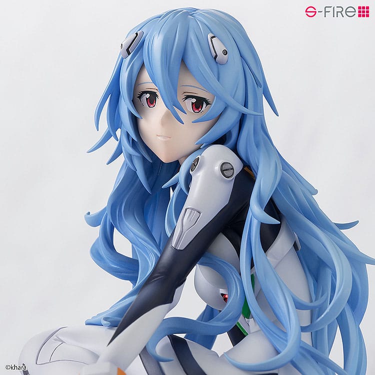 Rebuild of Evangelion - Rei Ayanami - Long Hair S -Fire figure 1/7 (Sega)