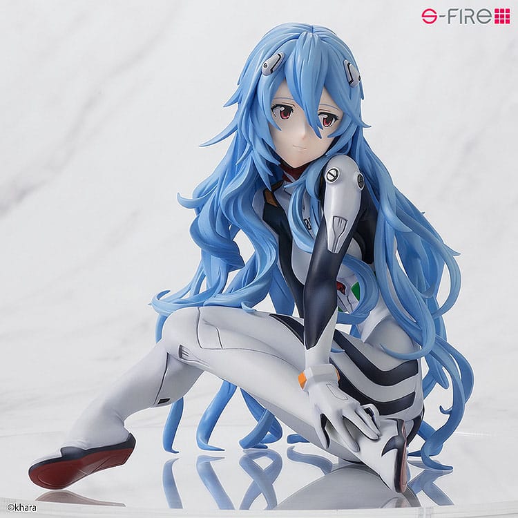Rebuild of Evangelion - Rei Ayanami - Long Hair S -Fire figure 1/7 (Sega)