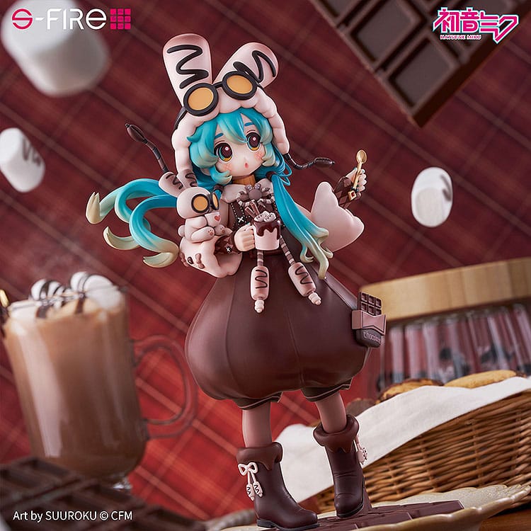 Hatsune Miku - Marshmallow Hot Cocoa - S -Fire figure (Sega)