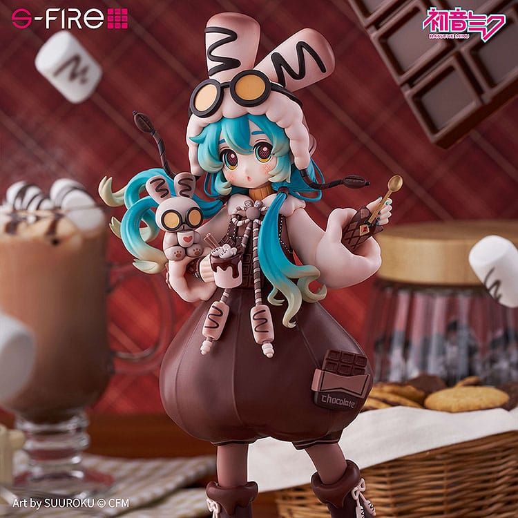 Hatsune Miku - Marshmallow Hot Cocoa - S -Fire figure (Sega)