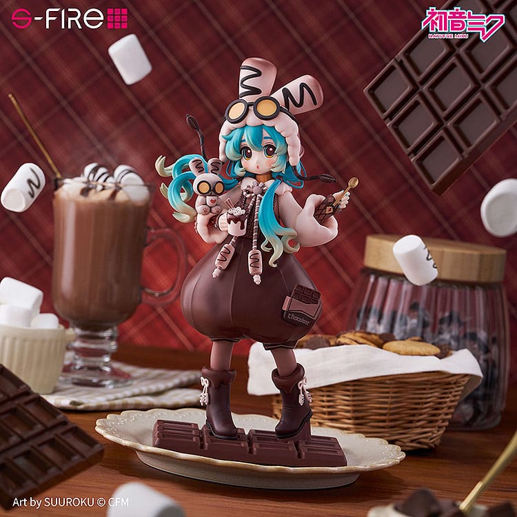 Hatsune Miku - Marshmallow Hot Cocoa - S -Fire figure (Sega)