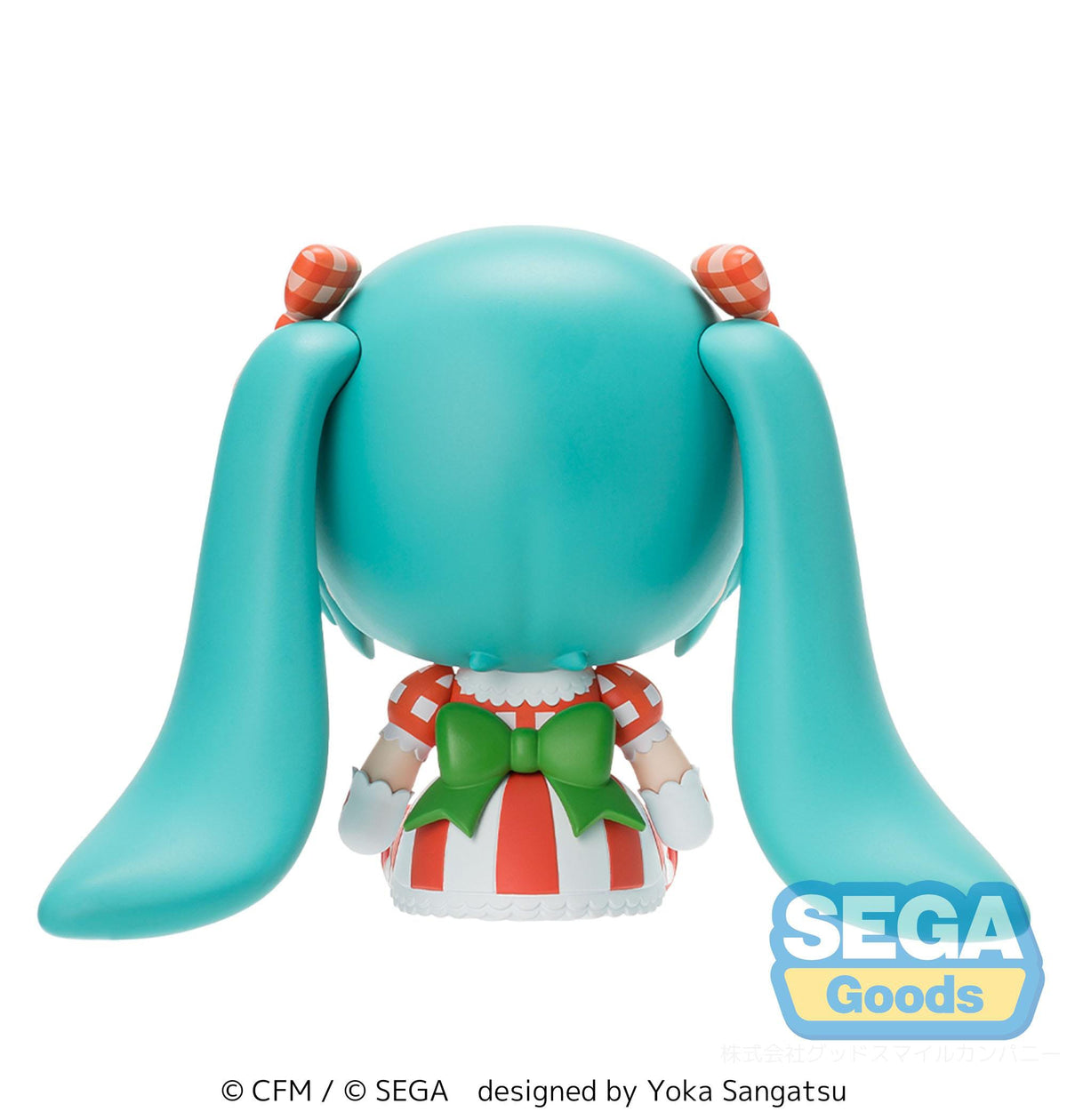 Hatsune Miku - Miku x Love and Berry Dress Up and Dance! - Lovely Strawberry - Fuwa Petit Chibi Figur (SEGA)
