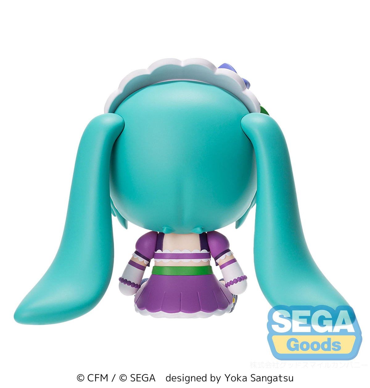 Hatsune Miku - Miku x Love and Berry Dress Up and Dance! - Sparkly Purple - Fuwa Petit Chibi Figur (SEGA)